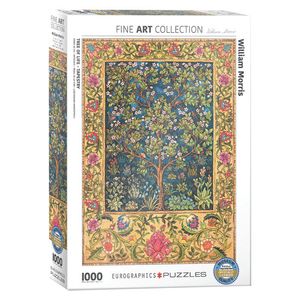 پازل 1000 تکه یوروگرافیکس پازلز مدل tree of life tapestry كد 60005609